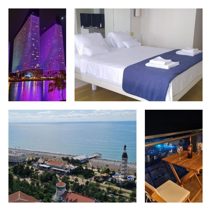 Luxury Aparthotel In Orbi City Sea View Batumi Zewnętrze zdjęcie